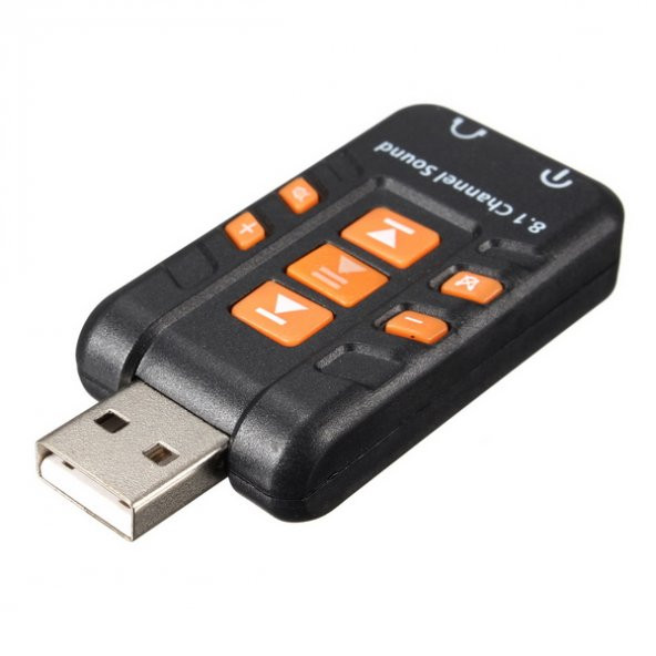 Kuvars Usb Ses Kartı 8.1 3D Virtual Sound Card - 2