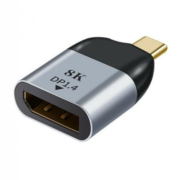 Type C To Displayport Çevirici Dönüştürücü Adaptör Usb 3.1 Erkek to DP Dişi