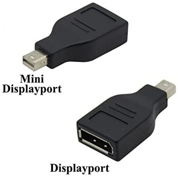 Mini Displayport Erkek to Displayport Dişi Çevirici Adaptör - 2