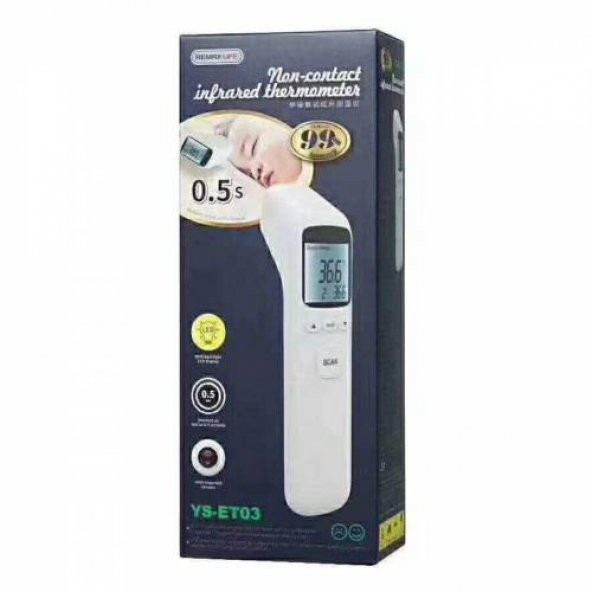 Ys-et03 Temassız Ateş Ölçer Termometre Sertifikalı - 3