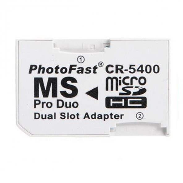 Micro Sd Memory Stick Pro Duo Çevirici Hafıza Kartı Adaptörü