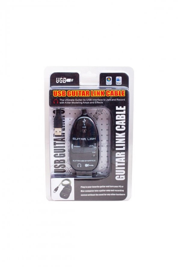 Pm-20019 Usb Gitar Kablosu Çevirici Dönüştürücü Aparat - 2
