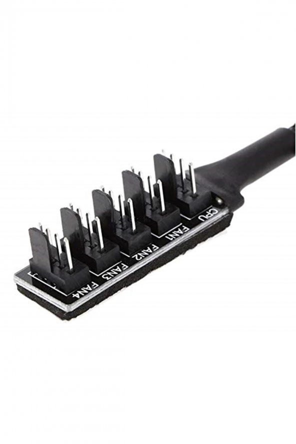 4 Port Fan Çoklayıcı Y Pwm Splitter 4 Pin Cpu 12v Switch Power Güç Ide Çoğaltıcı - 2