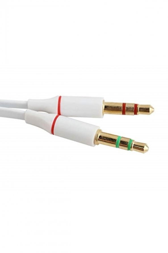 Al 4652 3.5 mm Kulaklık Mikrofon Çoklayıcı Switch Splitter - 3