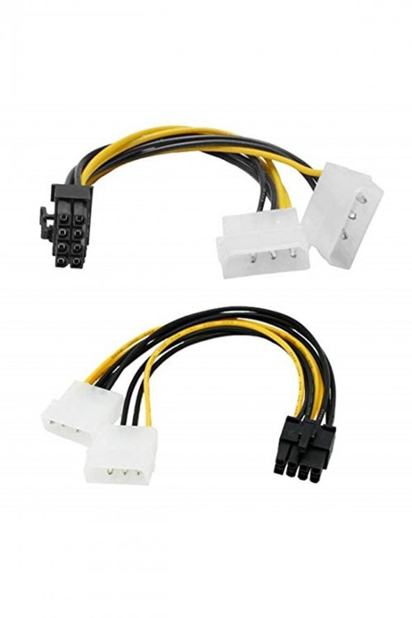 4260 8 Pin Pci   Uyumlu Ekran Kartı Power Güç Çevirici Çoklayıcı - 3