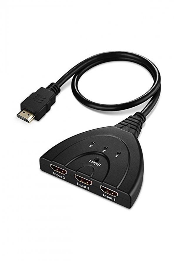 4586 Hdmi Çoklayıcı Switch 3 Port Çoğaltıcı Kategori: Switchler - 2