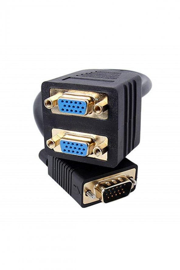 Vga Y Kablosu Çoklayıcı (switch Splitter) - 2