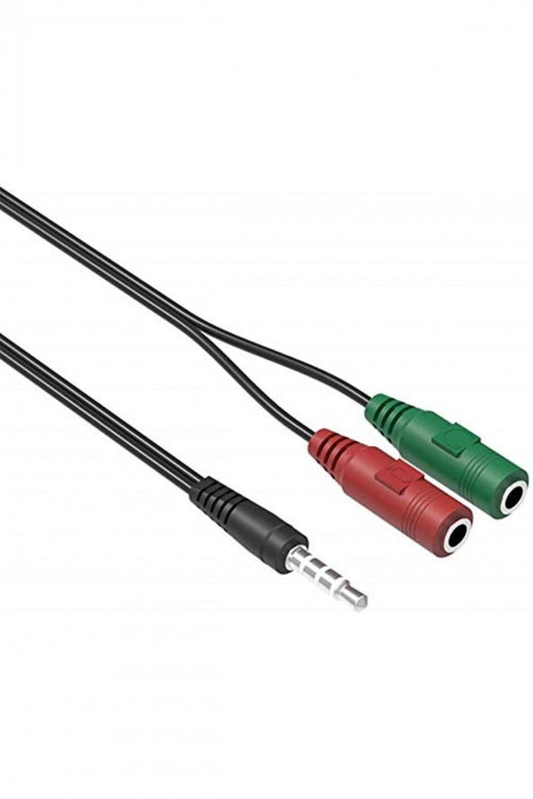4745 3.5mm Kulaklık Mikrofon Ayırıcı Çoklayıcı Switch Splitter - 3