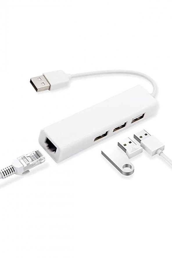 Al-4517 Usb Hub Çoklayıcı Ethernet Lan Internet - 3