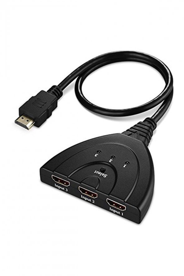 4586 Hdmi Çoklayıcı Switch 3 Port Çoğaltıcı - 2