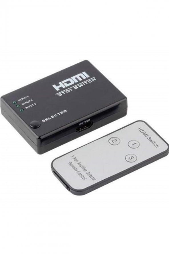 4750 Hdmı Switch Kumandalı Çoklayıcı Çoğaltıcı Hub - 3
