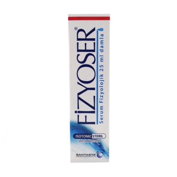 Fizyoser Serum Fizyolojik Damla 25 ml