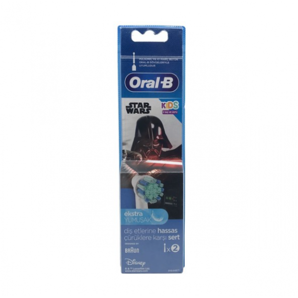 Oral-B Diş Fırçası Yedek Başlığı Star Wars 2li Extra Yumuşak