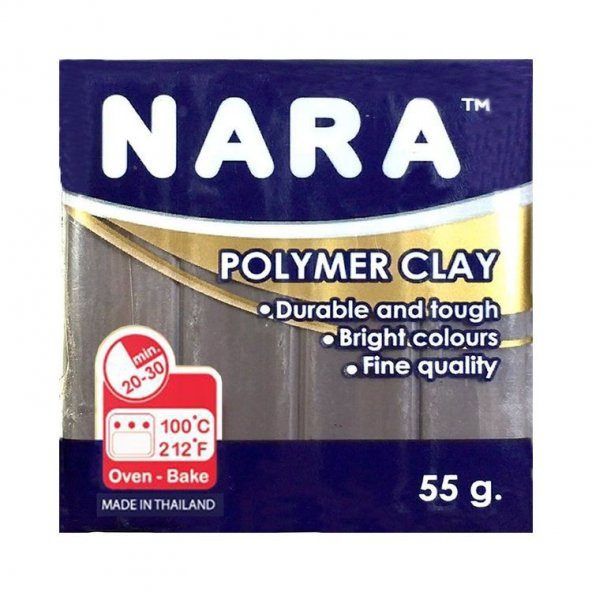 Nara Polimer Kil 55 gr PM12 Dark Grey