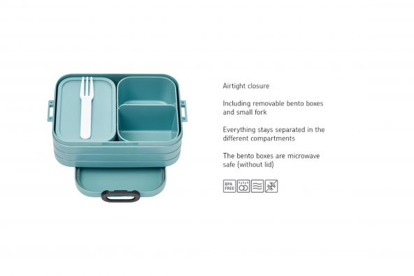 Mepal Bento Lunch Box Take A Break Midi Yemek Kabı 900 Ml - 3
