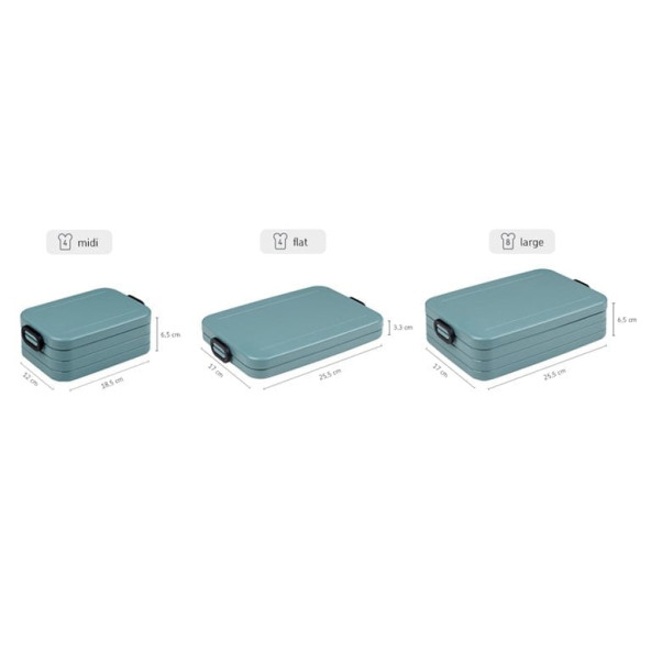 Mepal Bento Lunch Box Take A Break Midi Yemek Kabı 900 Ml - 5