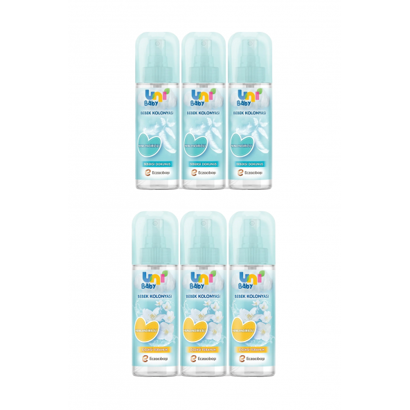 Uni Baby Kolonya Çiçeksi Kokular + Bebeksi Kokular 150 Ml - 1