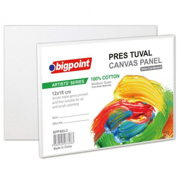 Bigpoint Artists Pres Tuval 12x18 cm