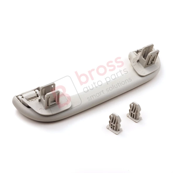 Renault Megane 3 4 Scenic 3 Clio 4 Kadjar Captur Master 3 Movano İçin Ön Yolcu Tavan El Tutamağı Açık Gri 739410013R - Resim 3