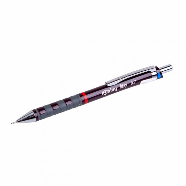 Rotring (paket 12 adet)Tikky Versatil Kalem 0.7 Mm Bordo