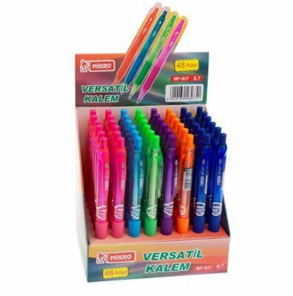 Mikro(paket 48 adet) Versatil Kalem 0.7Mm Mp827