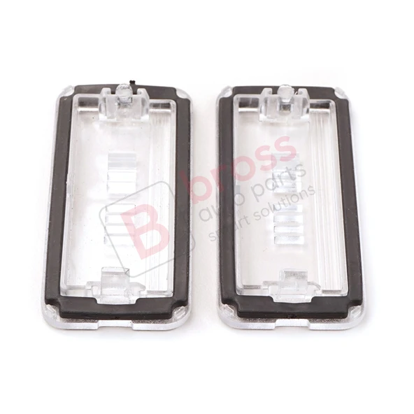 Fiat 500 500C Linea için 2 Adet Arka Plaka Lamba Camı 51800482 - Resim 4