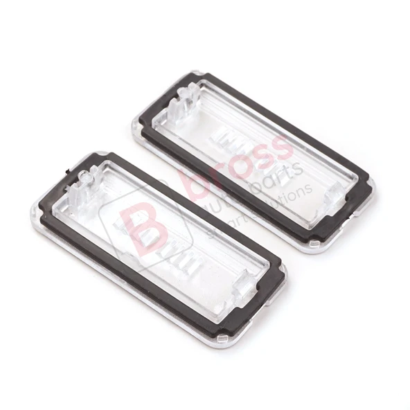 Fiat 500 500C Linea için 2 Adet Arka Plaka Lamba Camı 51800482 - Resim 3