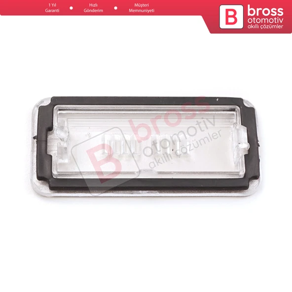 Fiat 500 500C Linea için Arka Plaka Lamba Camı 51800482