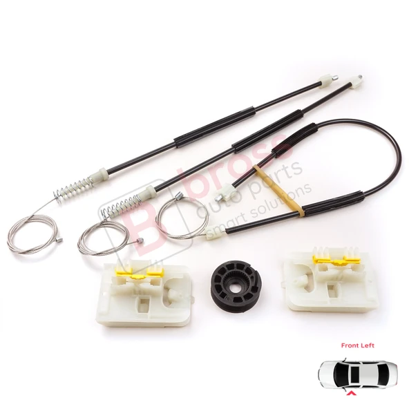 Ford Focus MK3 C346 2010-2019 4/5 Kapı BM51A23201 İçin Ön Sol Cam Kriko Tamir Seti ürün görseli 1