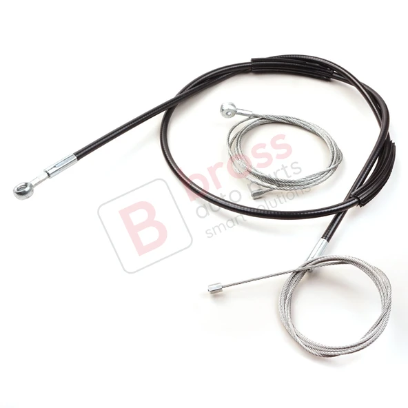 Mercedes Vito Viano W639 W447 için Yan Elektrikli Sürgülü Kapı Tamir Halat Takımı 6398200442 - Resim 3