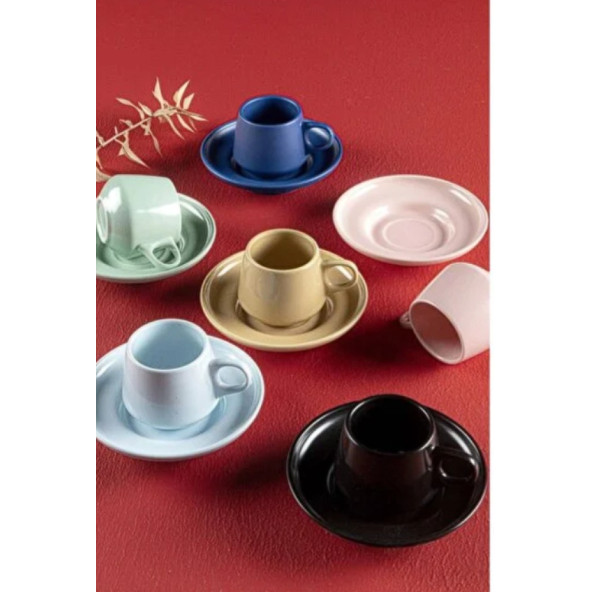 Arow Porselen Kahve Fincanı Takımı