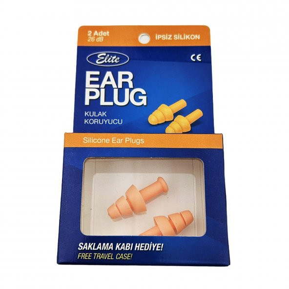 EAR PLUG 2'li Kulak Koruyucu Çam Tipi - 3