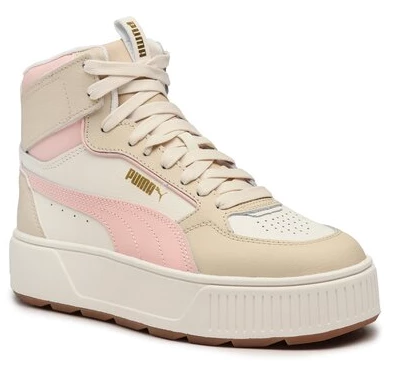 Puma karmen rebelle mid Krem Kadın Ayakkabı 38721309 B-36