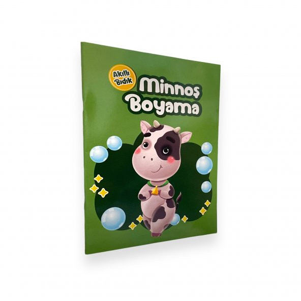 Lilamor Akıllı Bıdık Minnoş Boyama Kitabı A4 48 Syf