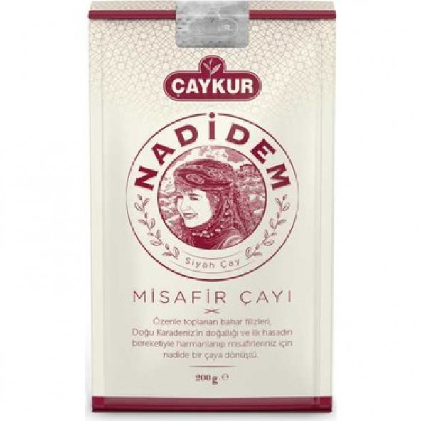 Çaykur Nadidem 200 gr Misafir Siyah Dökme Çay