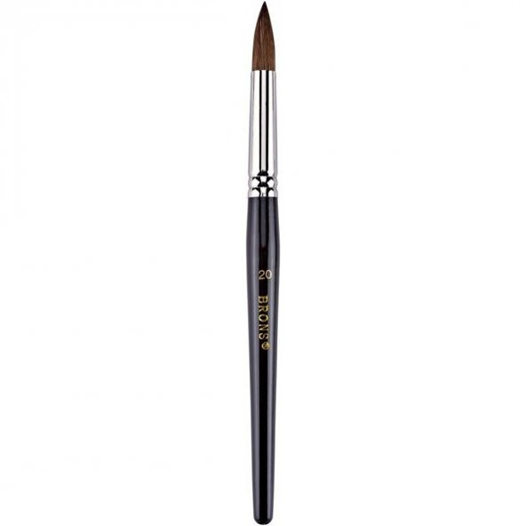 Brons 145 Serisi Midilli Kılı Yuvarlak Uçlu Fırça No:20 ürün görseli