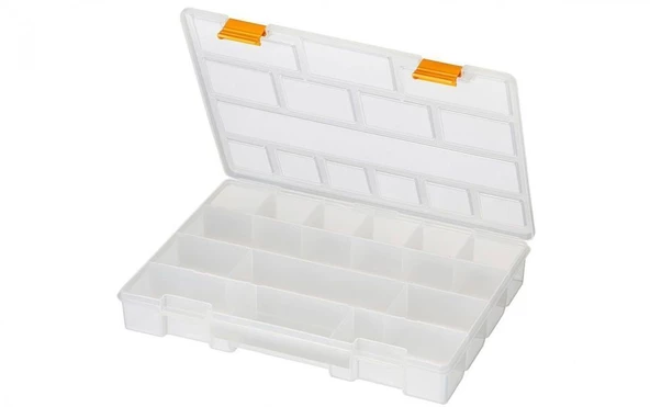 Mano 11'' Klasik Organizer Şeffaf Vida Malzeme Kutusu Ş-ORG-11 - 2