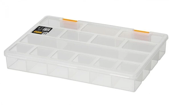 Mano 11'' Klasik Organizer Şeffaf Vida Malzeme Kutusu Ş-ORG-11 - 3