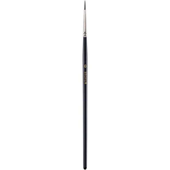 Brons 145 Serisi Midilli Kılı Yuvarlak Uçlu Fırça No:0