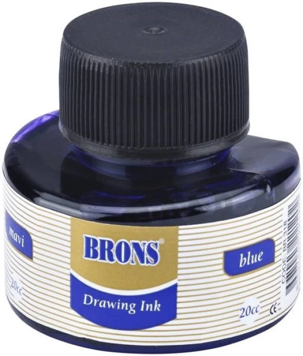 Brons Çini Mürekkebi MAVİ