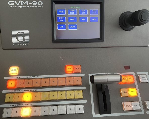 Guramex GVM-90 10 bit 1M/E Digital Video Mikser - 12