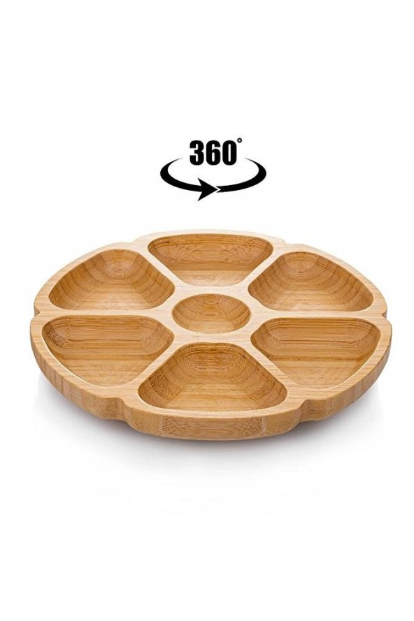 Bambum Pincho Mini Bölmeli Dönen Çerezlik B5002 - Resim 2