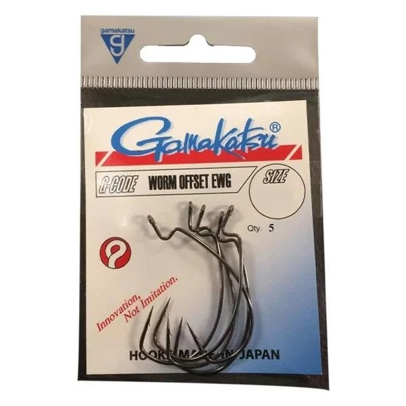 Gamakatsu Worm Offset EWG Olta İğnesi - 4