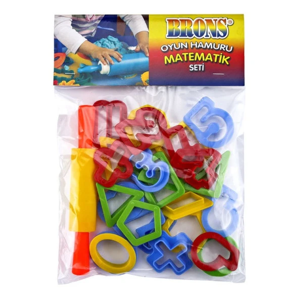 Brons Oyun Hamuru Kalıbı Matematik BR-472