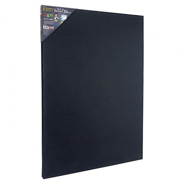 Brons Fun Serisi Siyah Tuval 50x70 cm