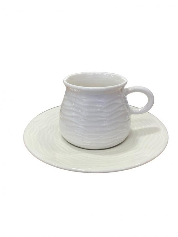 Bambum Lara 6 Kişilik Kahve Fincan Takımı Sea B4927