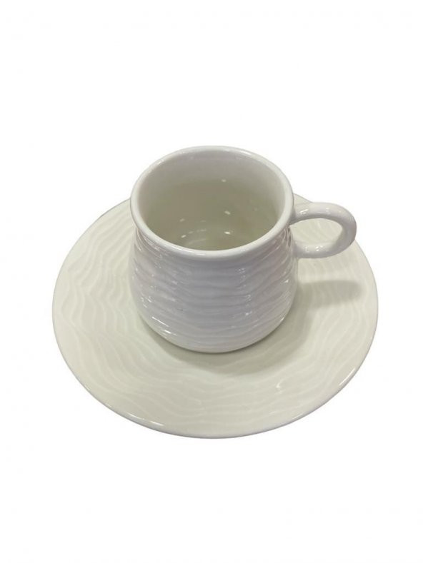 Bambum Lara 6 Kişilik Kahve Fincan Takımı Sea B4927 - 2