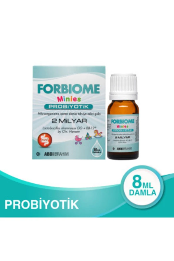 Forbiome Probiyotik Minies Damla 8 ML