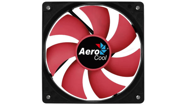 AEROCOOL Force 12cm PWM 4Pin Kırmızı Sessiz Fan AE-CFFR120PRD