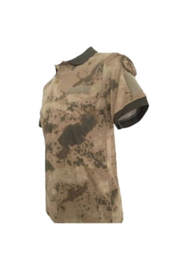 Kisa Kollu Kamuflaj Renkli T-shirt Akıncı Askeri Malzeme - 4